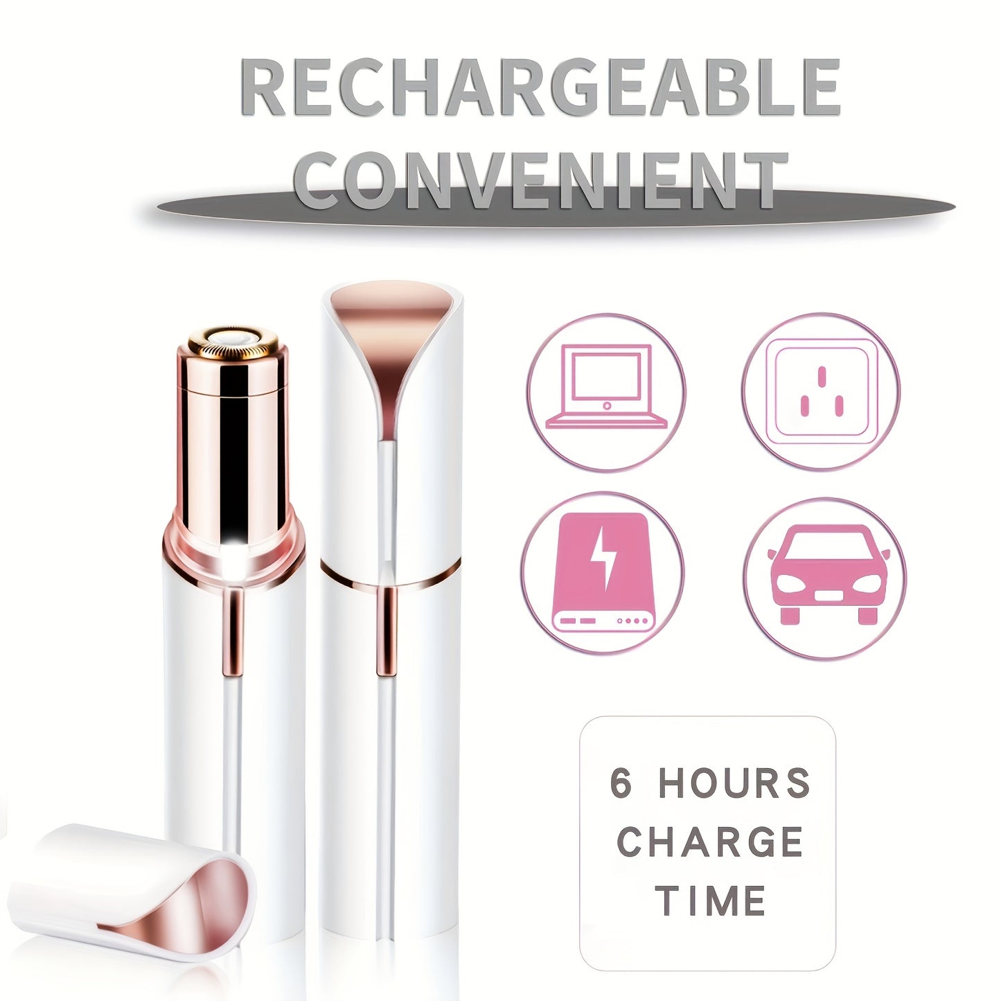 Depiladora Facial Portatil Recargable