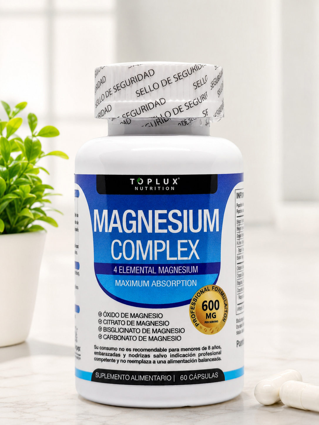 MAGNESIO COMPLEX 600MG (60cap)
