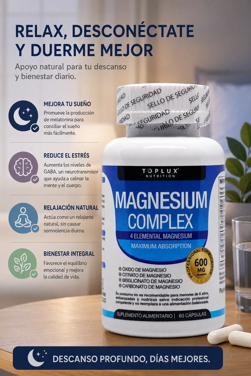 MAGNESIO COMPLEX 600MG (60cap)